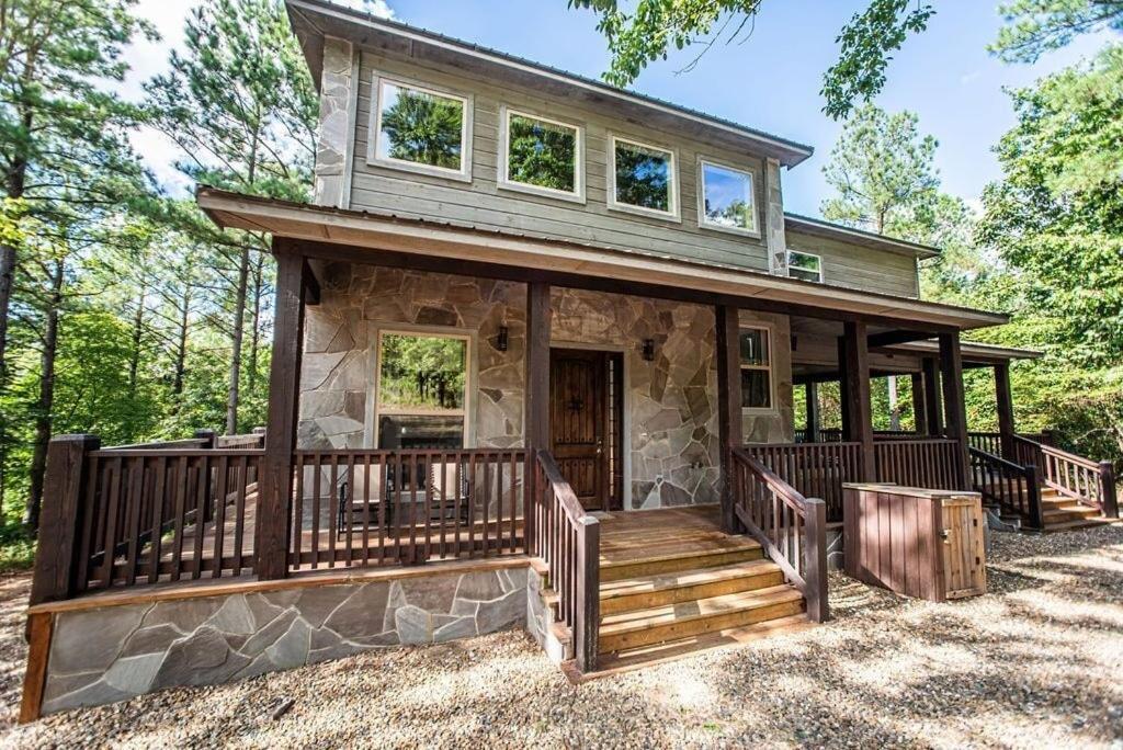 Merlot Mountain - Heated Spa Pool And Hot Tub! Cabin Broken Bow Εξωτερικό φωτογραφία
