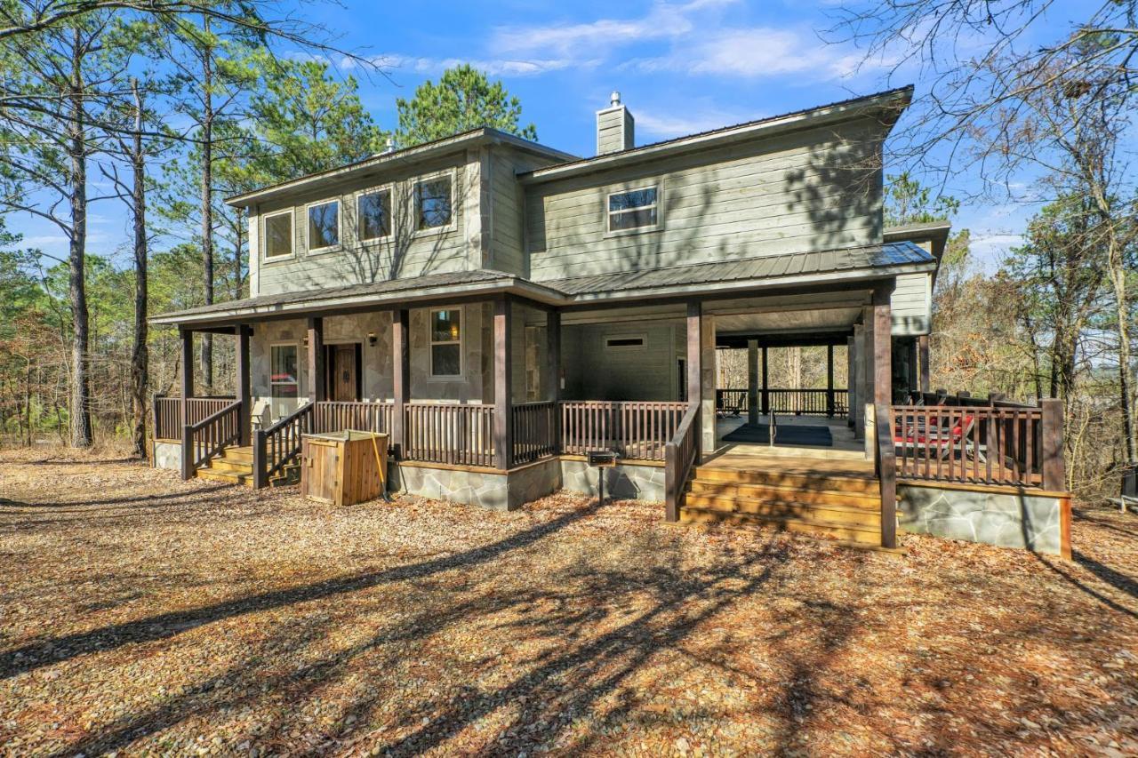 Merlot Mountain - Heated Spa Pool And Hot Tub! Cabin Broken Bow Εξωτερικό φωτογραφία