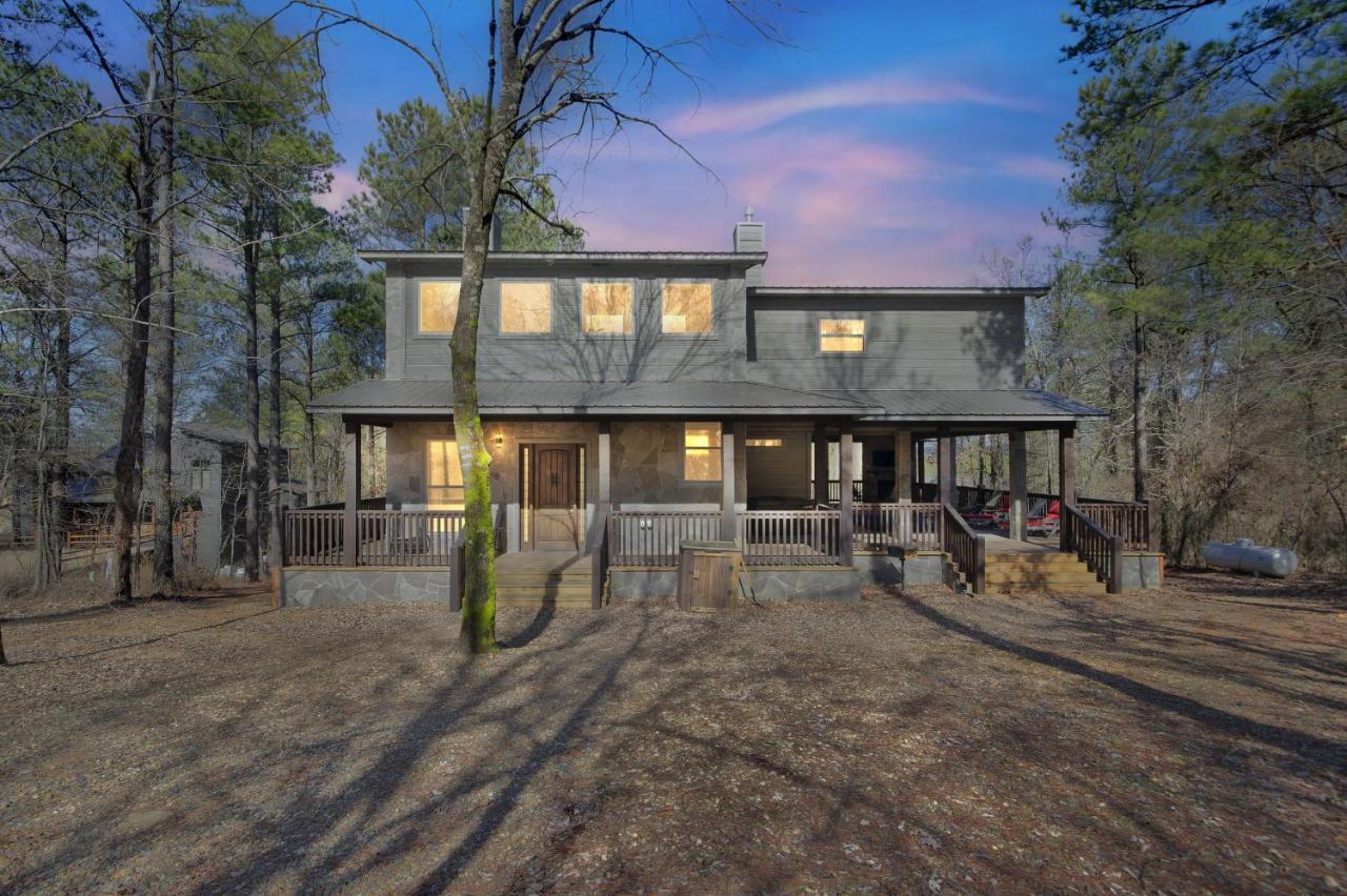 Merlot Mountain - Heated Spa Pool And Hot Tub! Cabin Broken Bow Εξωτερικό φωτογραφία